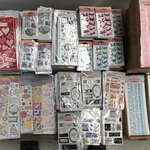 Ca. 1000x Stickervellen inclusief 3d vlinders